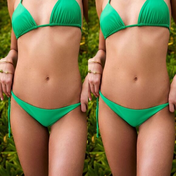 Free People x Beach Riot Solid Tie Side Bottoms - Picture 4 of 7